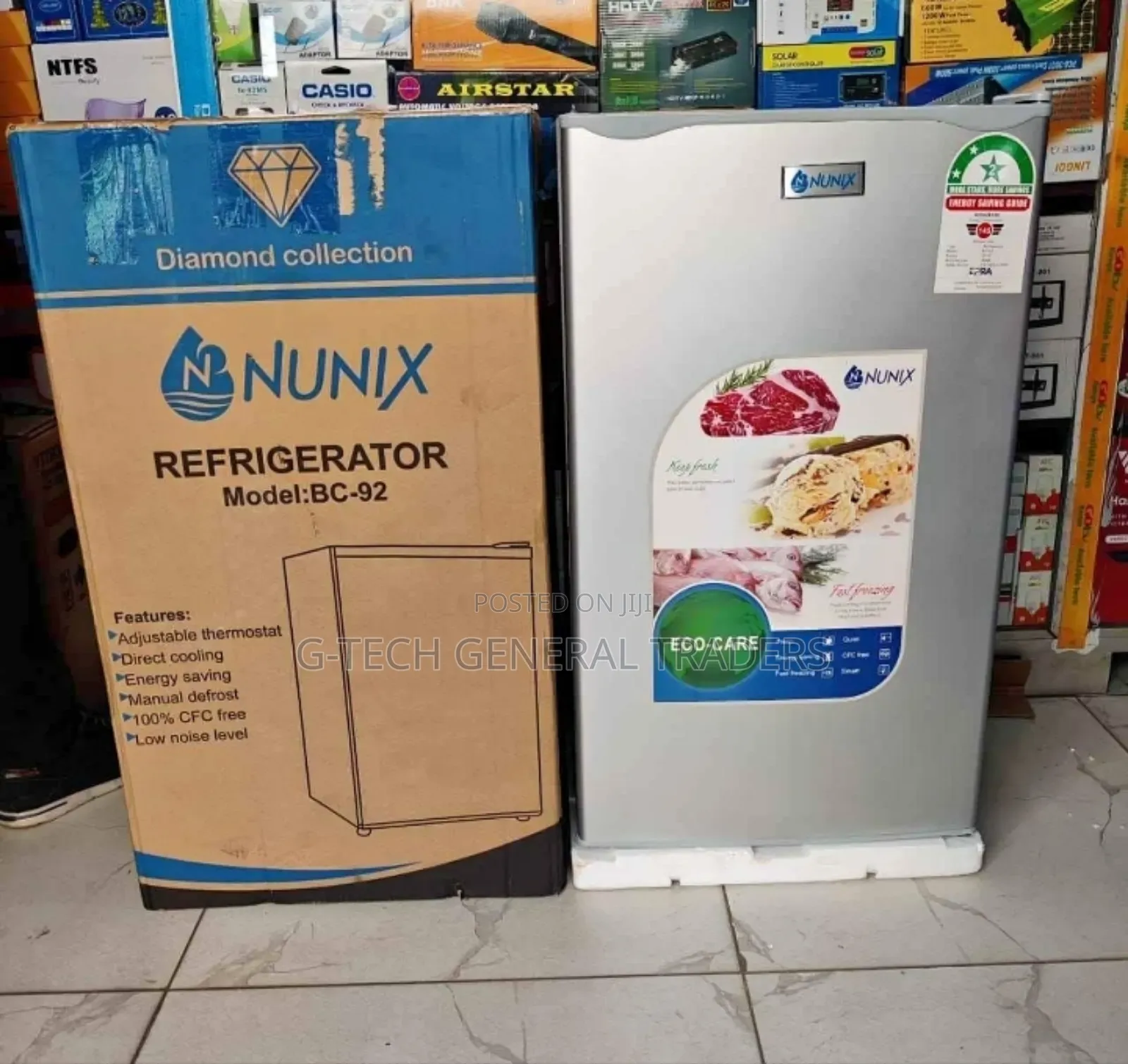 Nunix 2-star Rating 92l Single Door Refrigerator