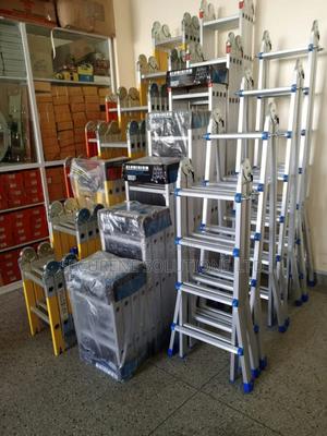 Strong En131 Aluminium Multipurpose Ladders Diff Sizes - thumbnail 2