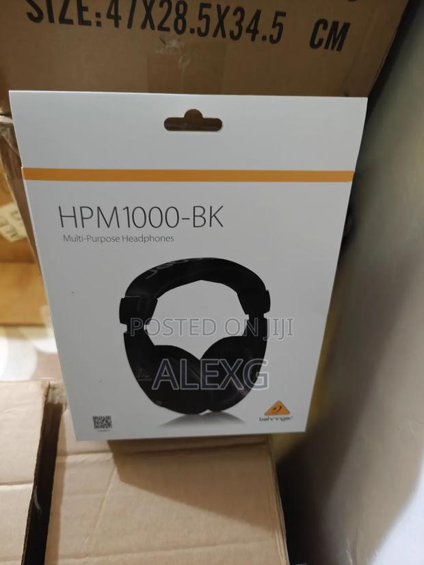 Behriger Hpm1000bk Headphones - thumbnail 2