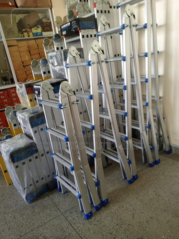Strong En131 Aluminium Multipurpose Ladders Diff Sizes - thumbnail 3