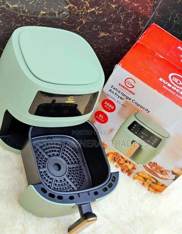 Air Fryer! Eurochef Oilless Nonstick 6l Digital Air Fryer