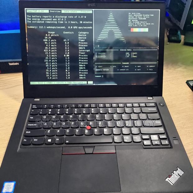 Laptop Lenovo ThinkPad T480 8GB Intel Core I5 SSD 256GB - thumbnail 3