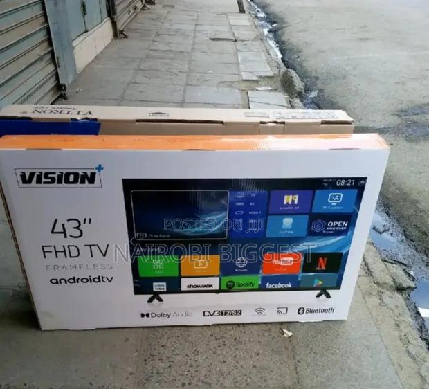 Vision 43" Smart Android Frameless Television