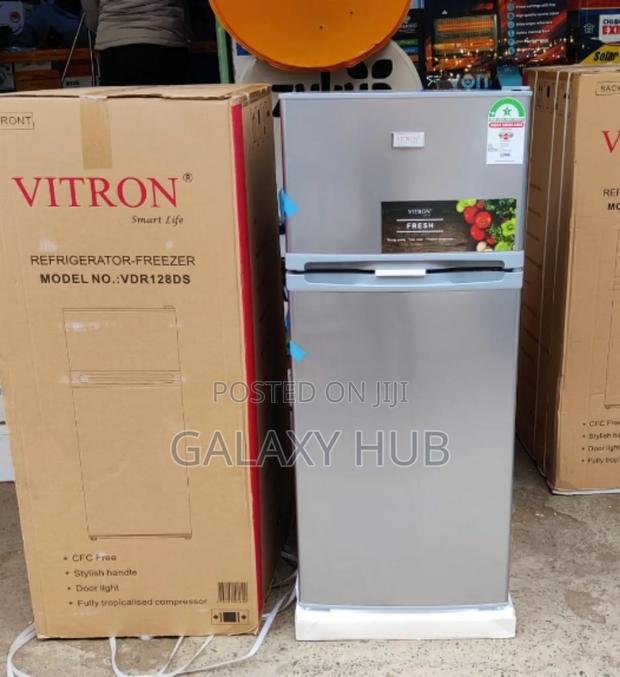 *Vitron 125litres Double Door Top Freezer Refrigerators