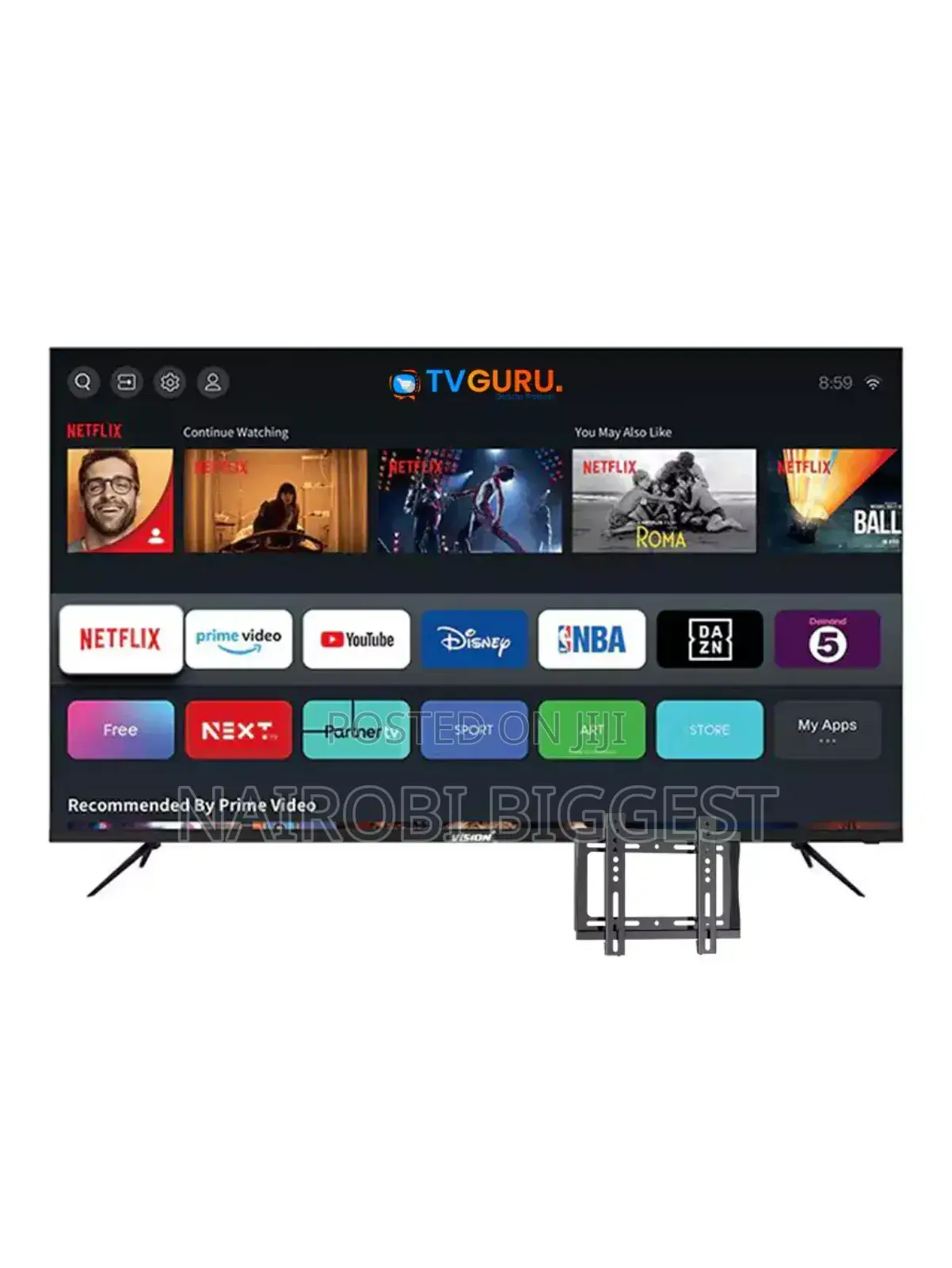 Vision 43" Frameless Smart Full Hd Television