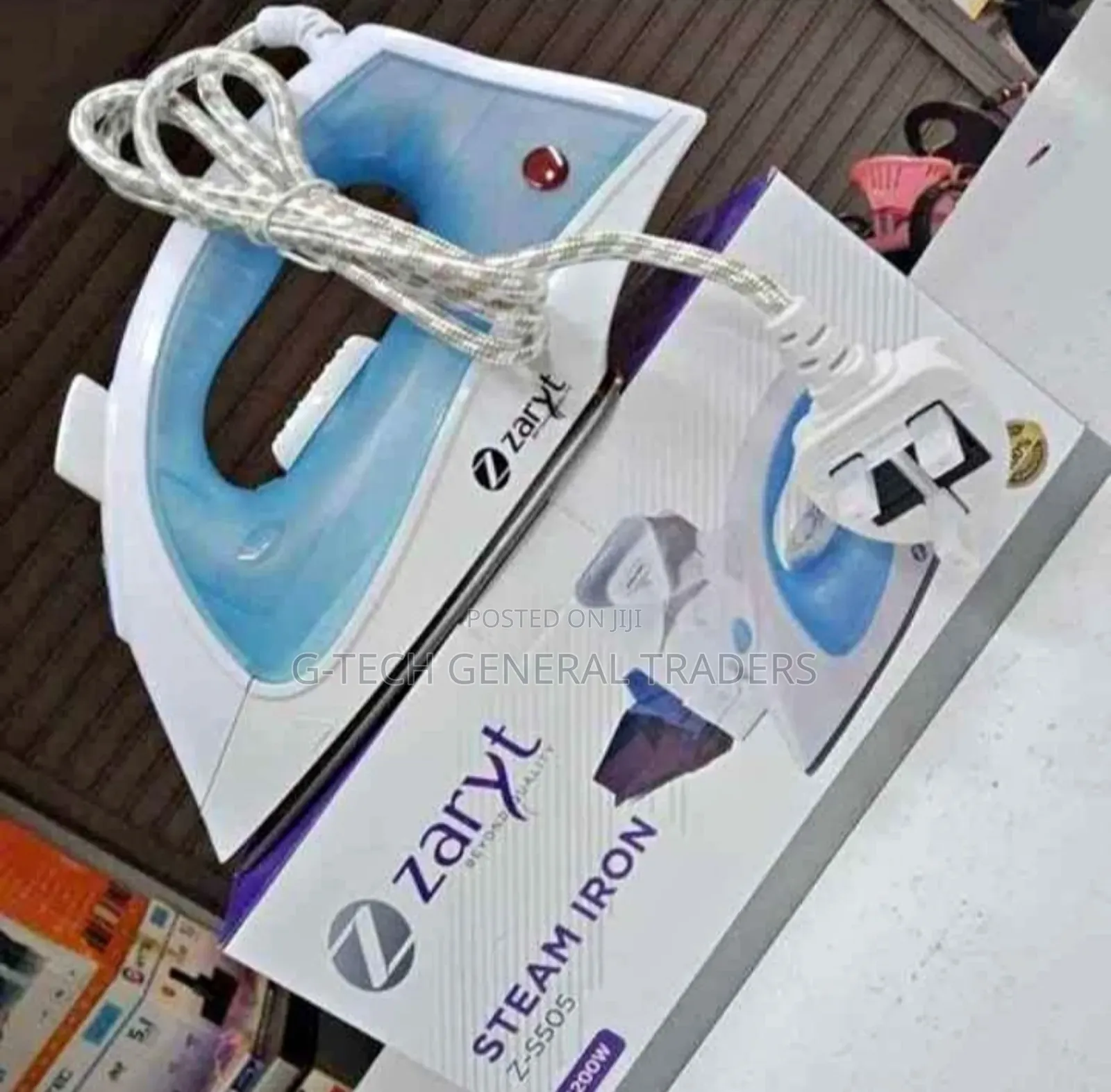 Zaryt 1200w Heavy Duty Steam Iron Box