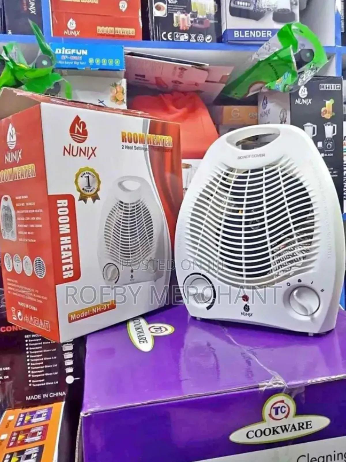Nunix Room Heater N Fan Heater