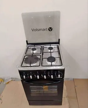 Volsmart Cooker!3gas+1electric Plate Oven Cooker 50*60