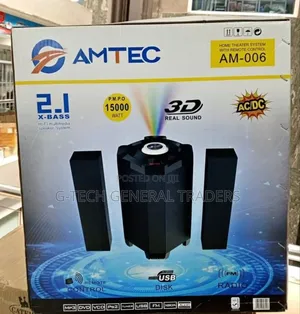 Amtec 2.1 X-Bass Am 006 Multimedia Speaker System