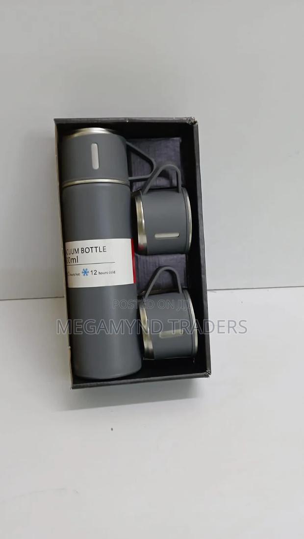 500ml Stainless Steel Vacuum Flask/Thermo Flask/3 in 1 Flask - thumbnail 3