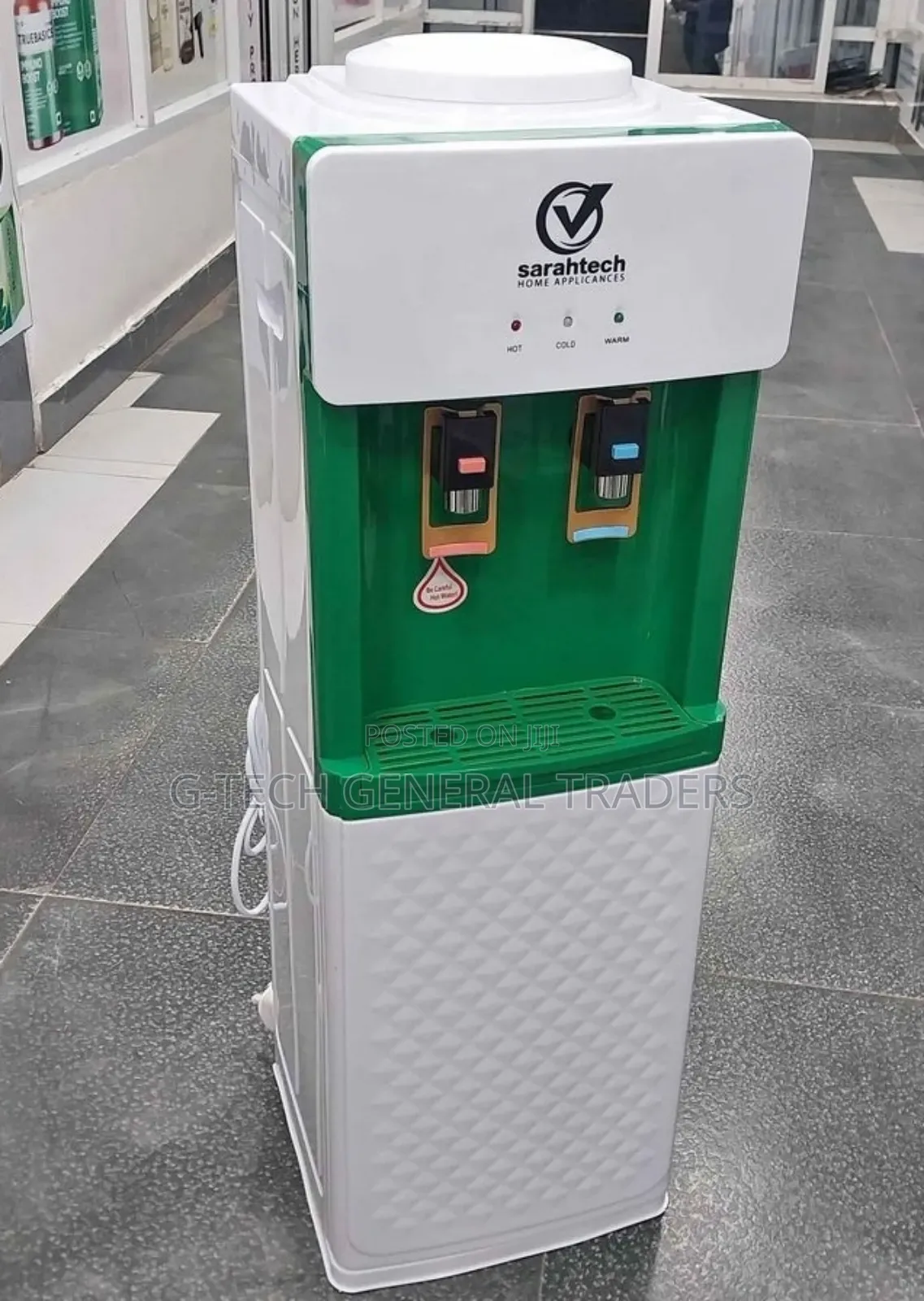 Sarahtech Hot and Cold Free Standing Water Dispenser