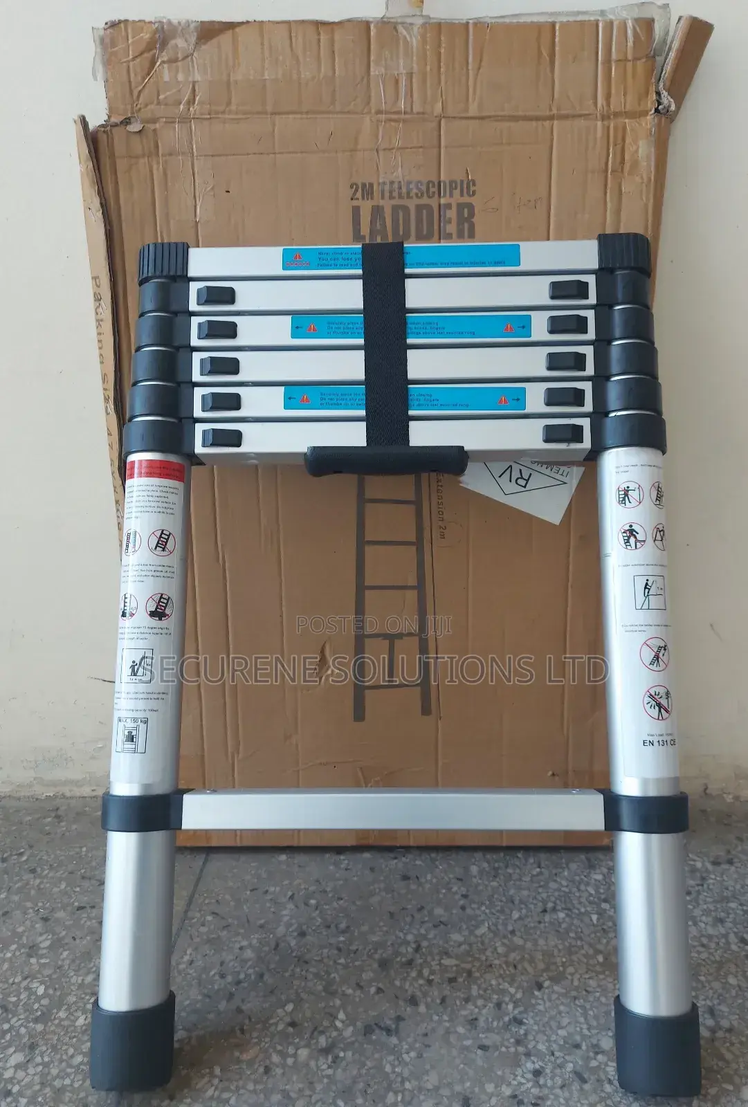 Single Telescopic Ladder 2.3m