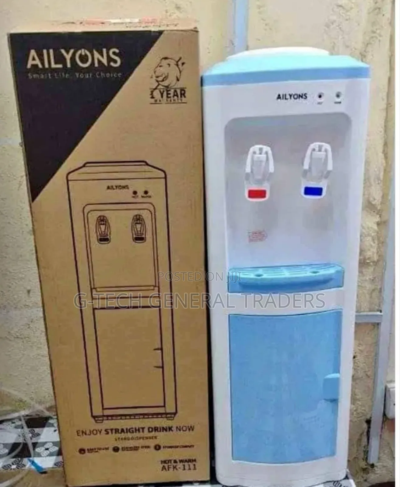 Ailyons Hot and Normal Free Standing Water Dispenser