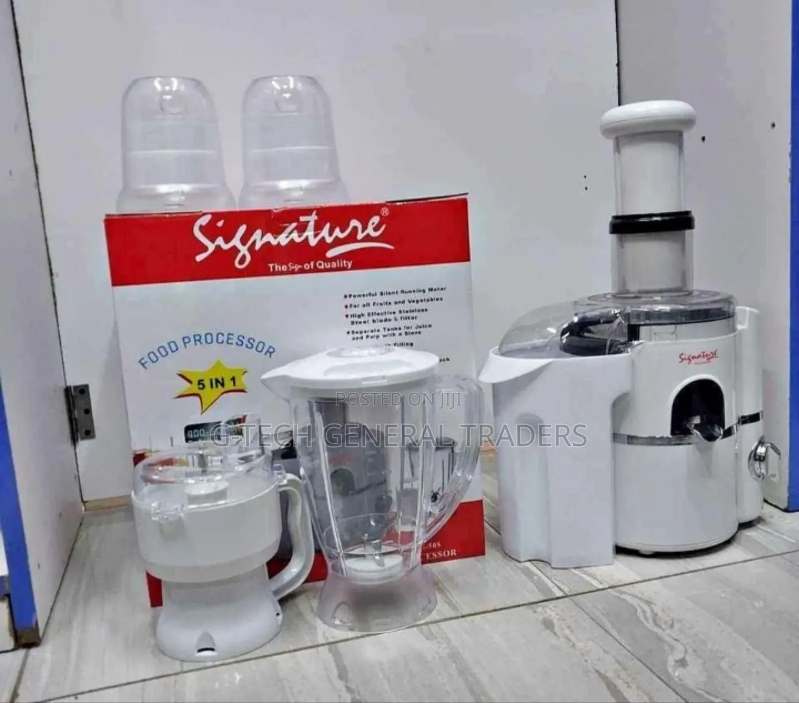 Signature 5in1 Multifunctional Heavy Duty Food Processor