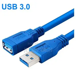 USB 3.0 Male Female Extension 1.5M - 1.5 Meters - Blue
