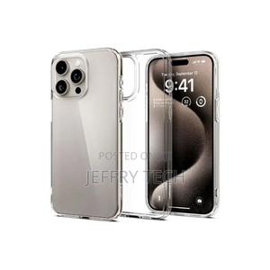 Transparent Case Compatible With iPhone 15 Pro Max + 1 Shock - thumbnail 2