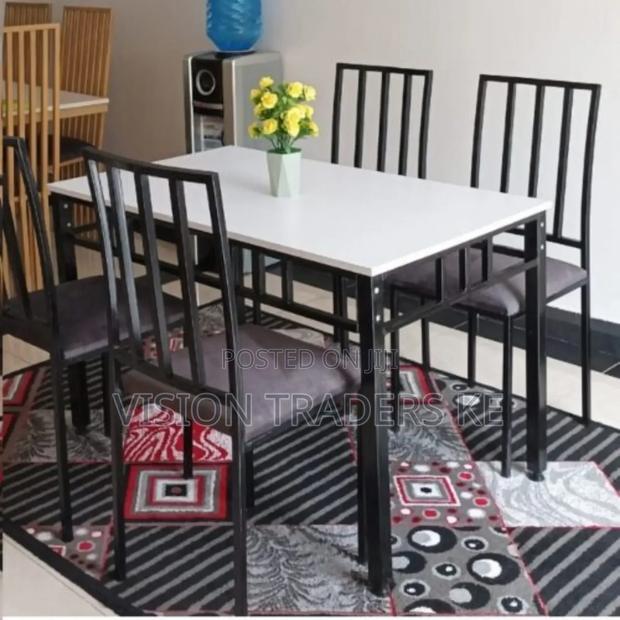 Lex 4-Seater Dining Table Set