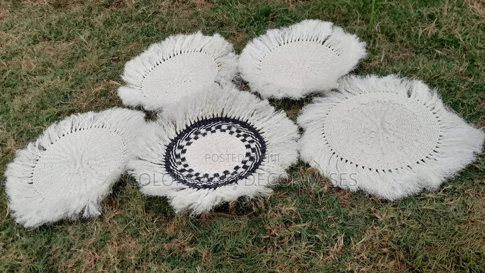 Wall Decor Mats White