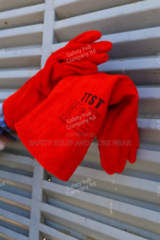 Cowhide Leather Gloves - Welding - main view