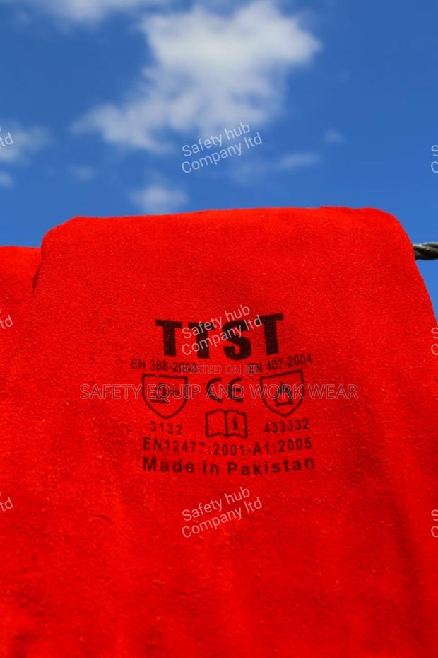 Cowhide Leather Gloves - Welding - thumbnail 3