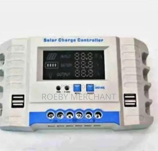 Solar Charge Controller - main view