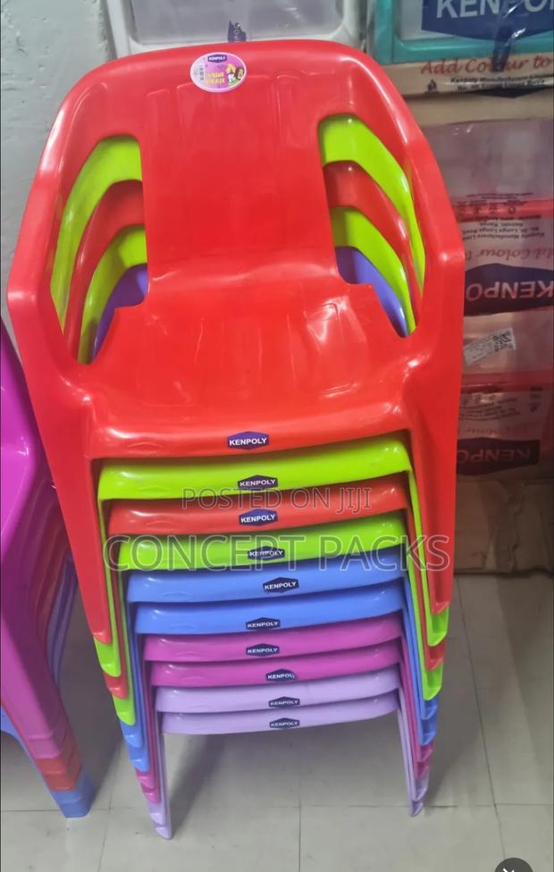 Kenpoly Assorted Junior Children Plastic Chair - main view