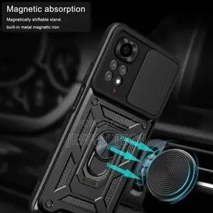 Realme C51 C33 C31 Hardcase Hhcam Robot Slide Ring Hard Case