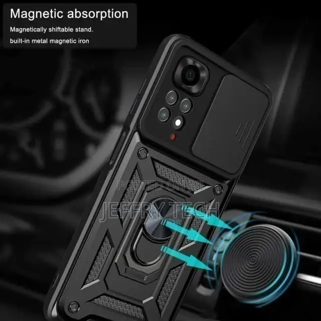 Realme C51 C33 C31 Hardcase Hhcam Robot Slide Ring Hard Case