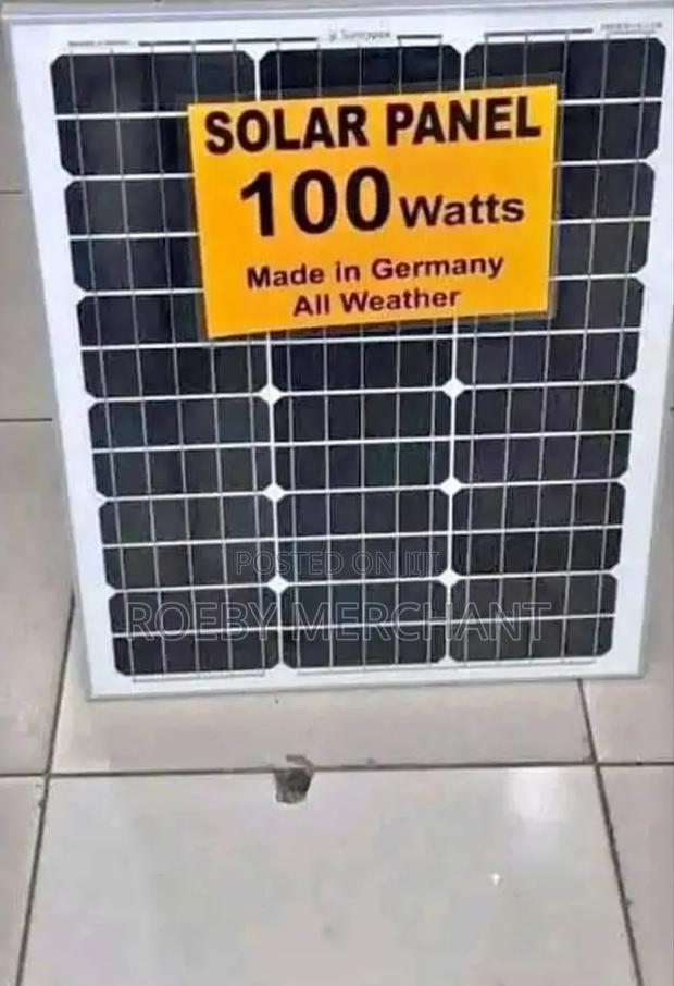 Solar Panel 100W - main view