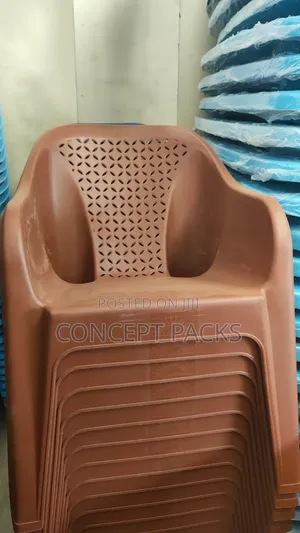 Brown Hope Easy Arm Chairs.