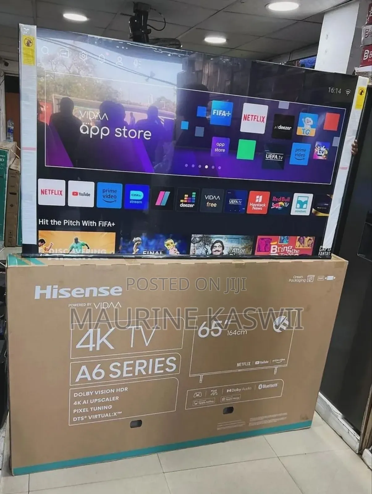 Hisense 65 Inch Smart Tv 65a6