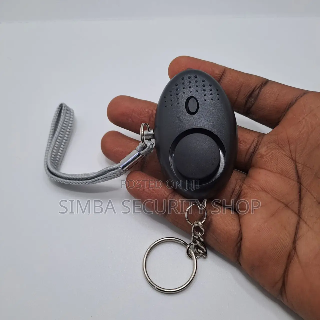 Personal Alarm Keychain Siren 140 Db Led Light Holder Safety