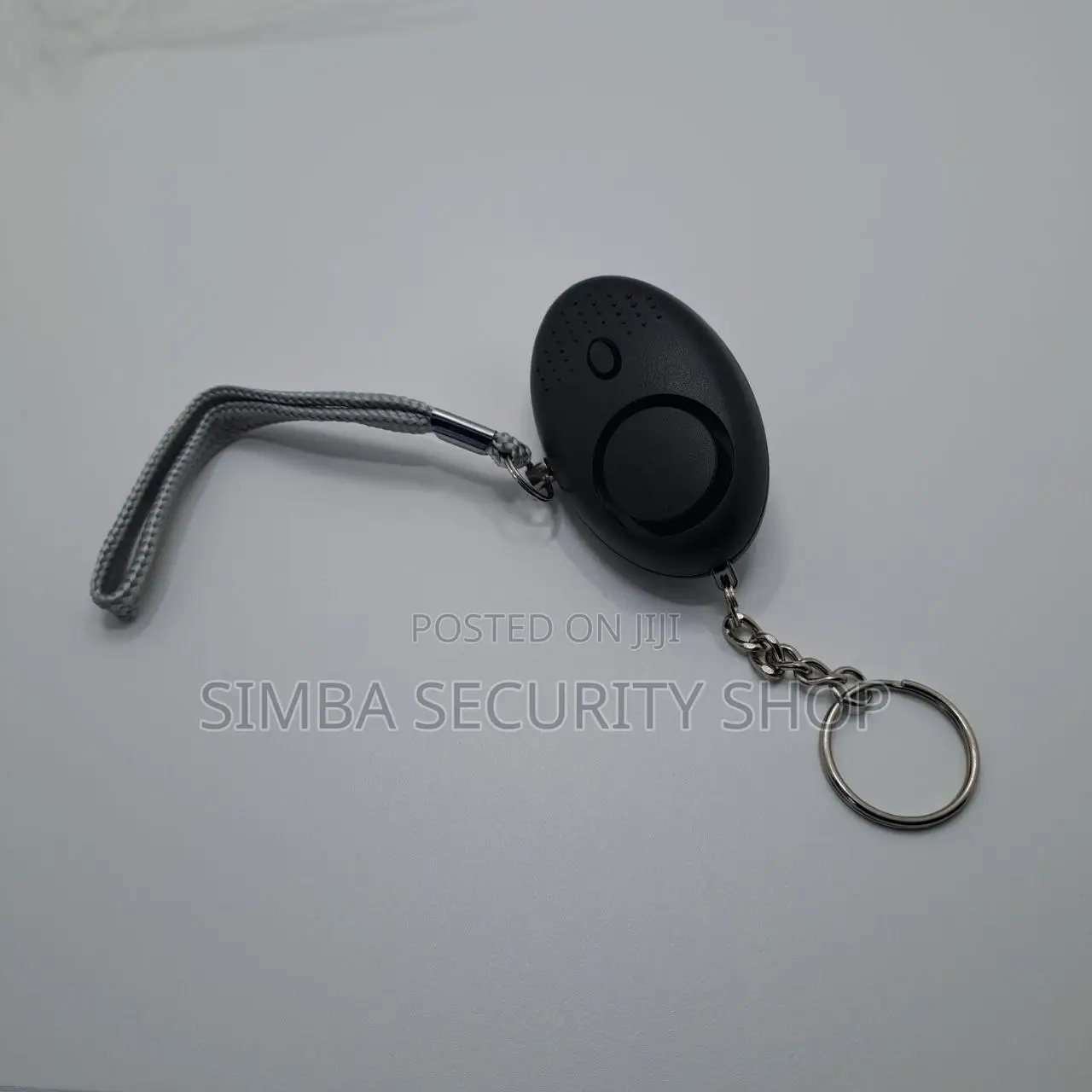 Personal Alarm Keychain Siren 140 Db Led Light Holder Safety