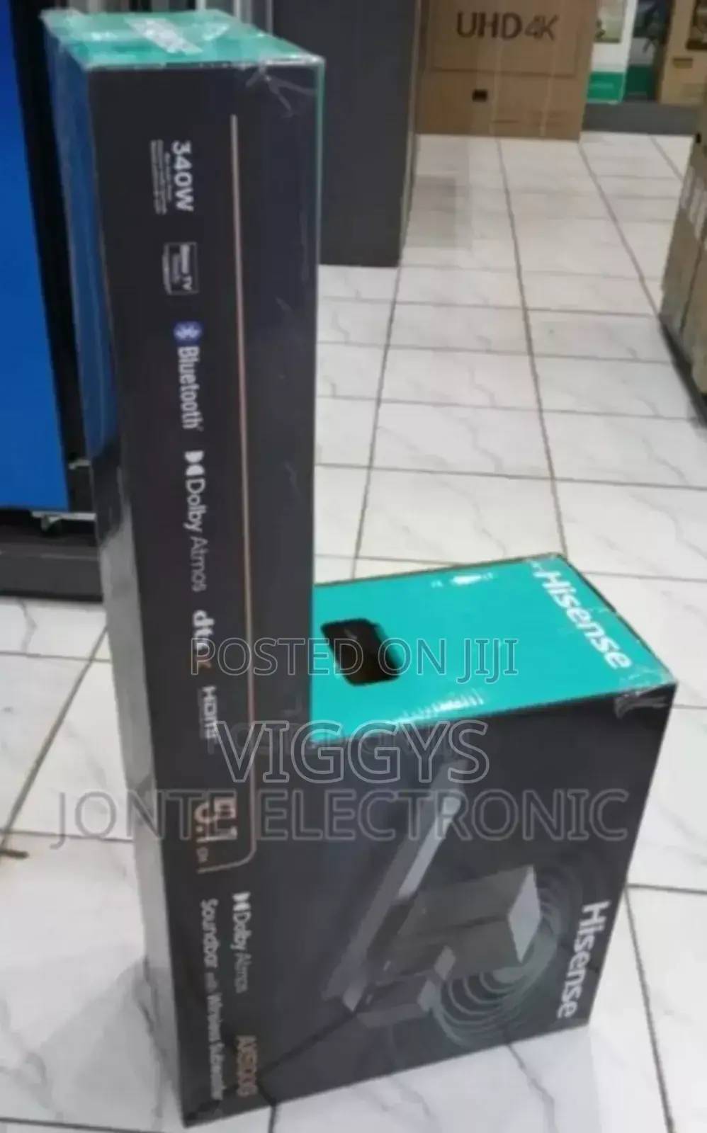 340 Watts Hisense Soundbar With Doulbyatmos AX5100G