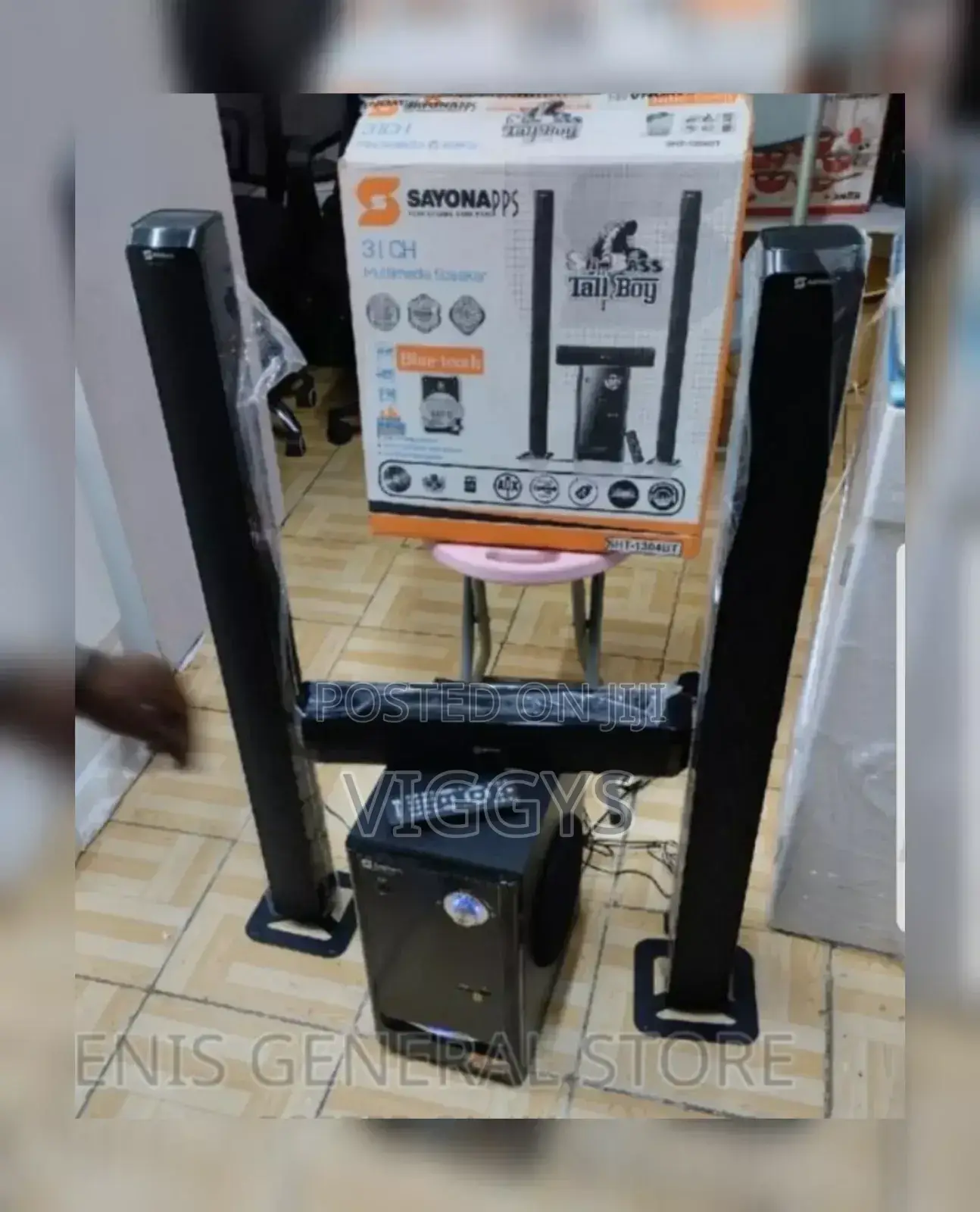 New Sayona SHT 1304BT Tall Boy 3.1 Woofer* Sayona Woofer