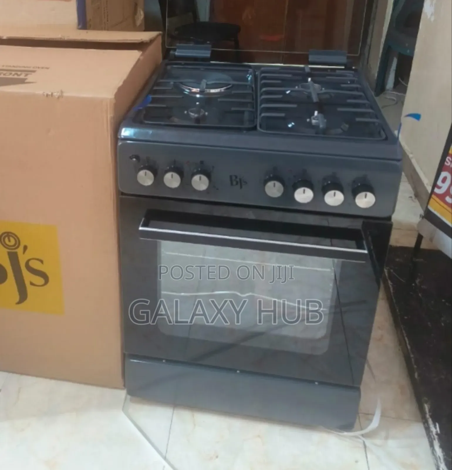 BJS 3+1 Standing Cooker With Electric Oven 60 by 60
