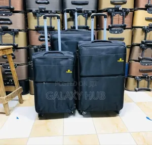 3 in 1 Fabric Laxurious Suitcase Briefcase Travel Bag