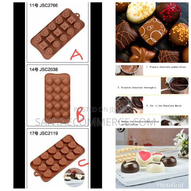 Silicone Chocolate Moulds