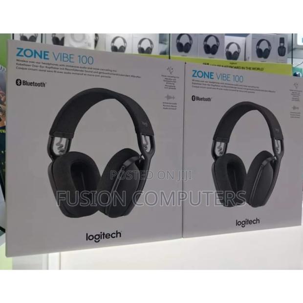 Logitech Zone Vibe 100 Wireless Noise Canceling Headset - main view