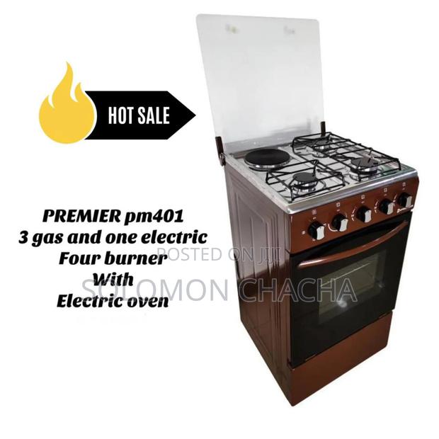 Premier Cooker PM401 3gas 1 Electric 4burner Electric Oven