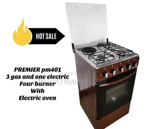 4burner 3gas 1 Electric Cooker