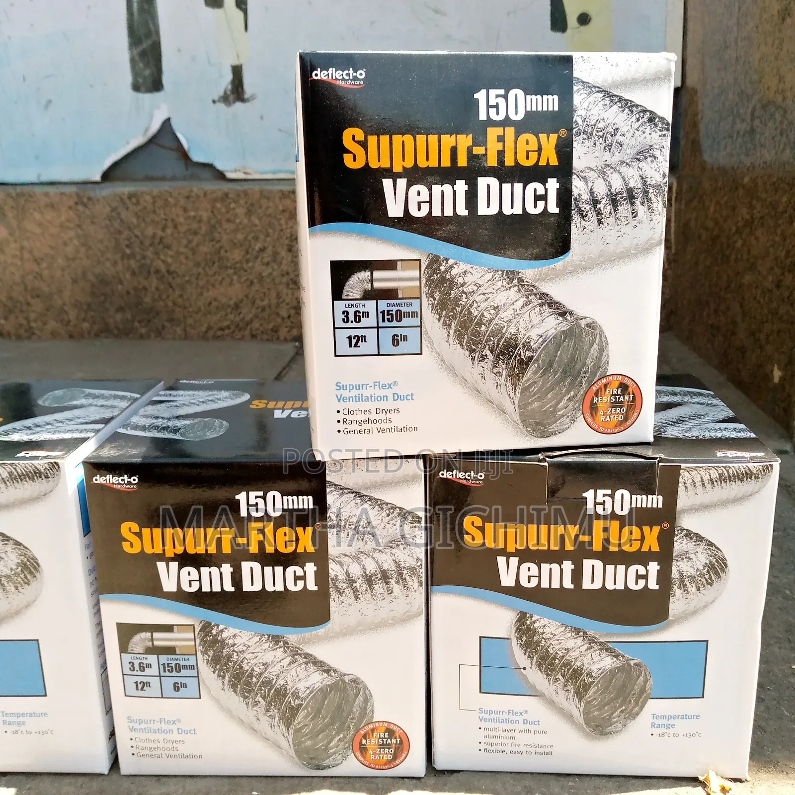 3.6m Vent Duct