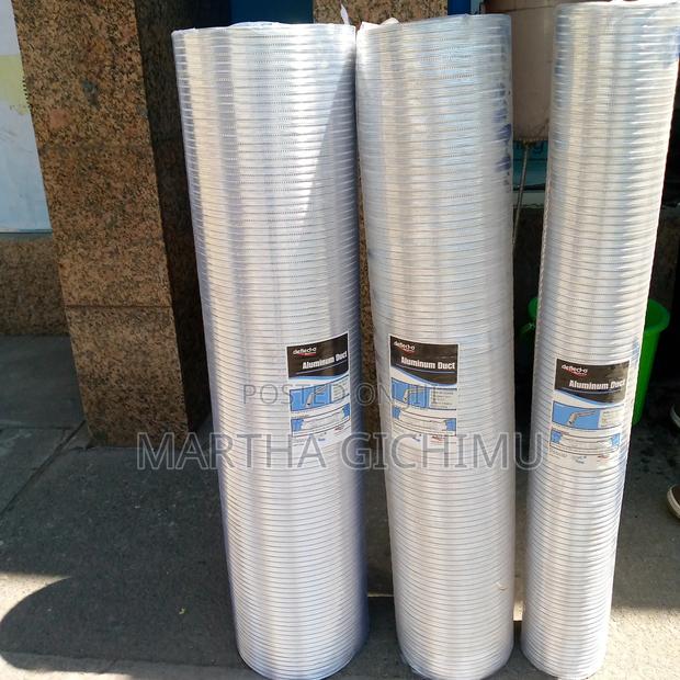 Heavy Duty Aluminum Duct Pipe (100mm by 4mtrs )