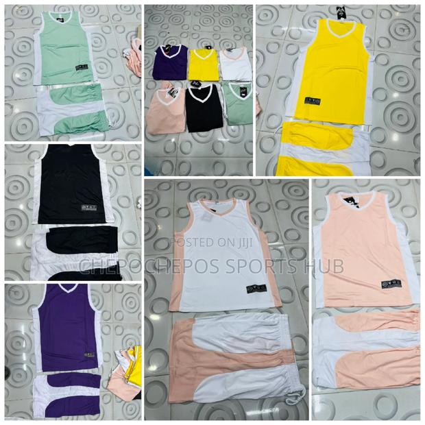 Quality Multicolored Basketball Jersey - thumbnail 3