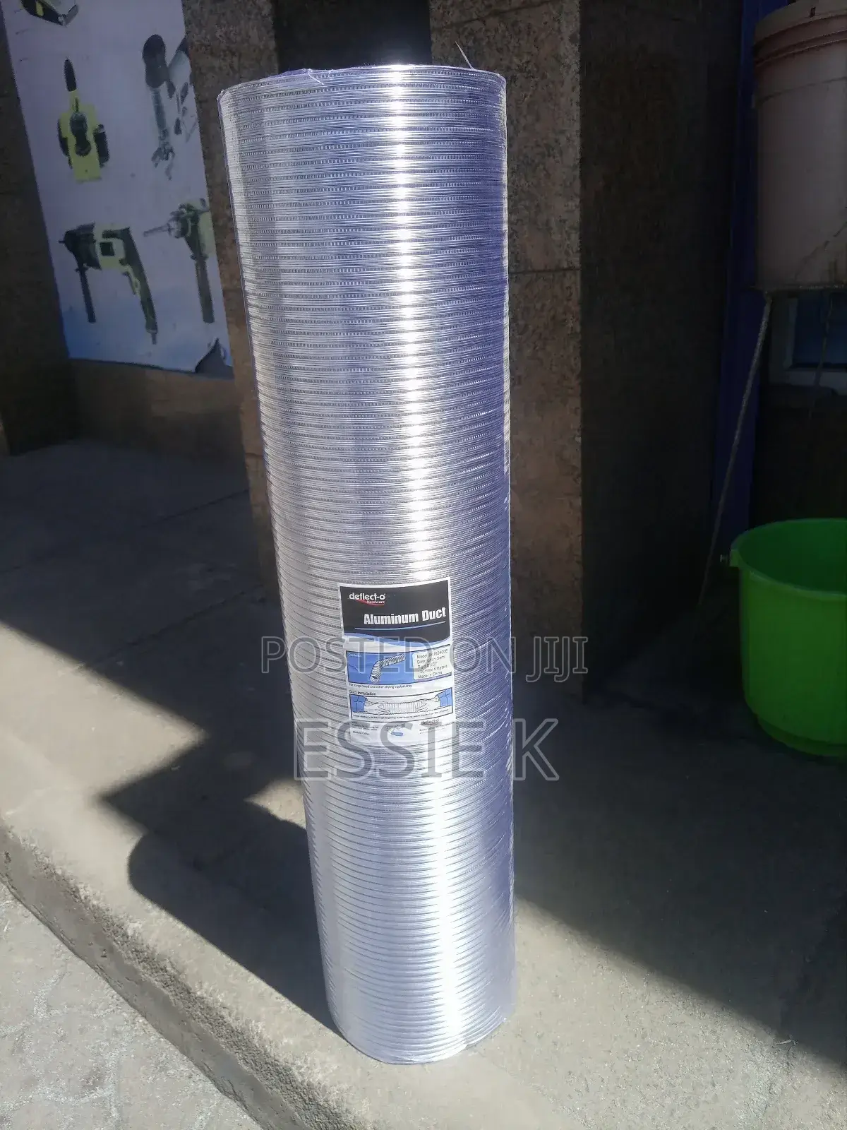 Aluminum Vent Duct Heavy Duty 150mm × 4mtrs