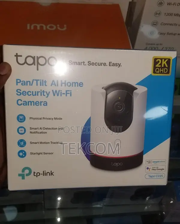 TP-LINK TAPO C225 Pan/Tilt AI Home Security Wi-Fi Camera