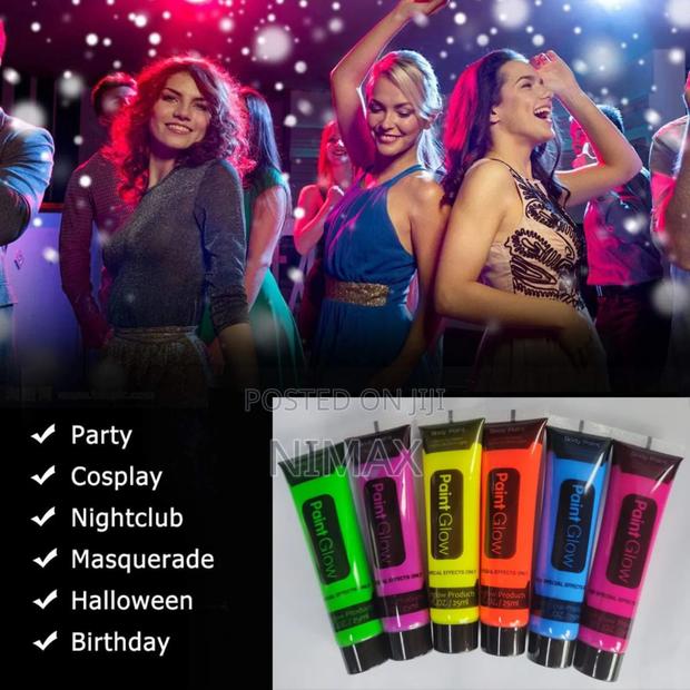 Paint Glow Face and Body Paint - 6pack - thumbnail 3