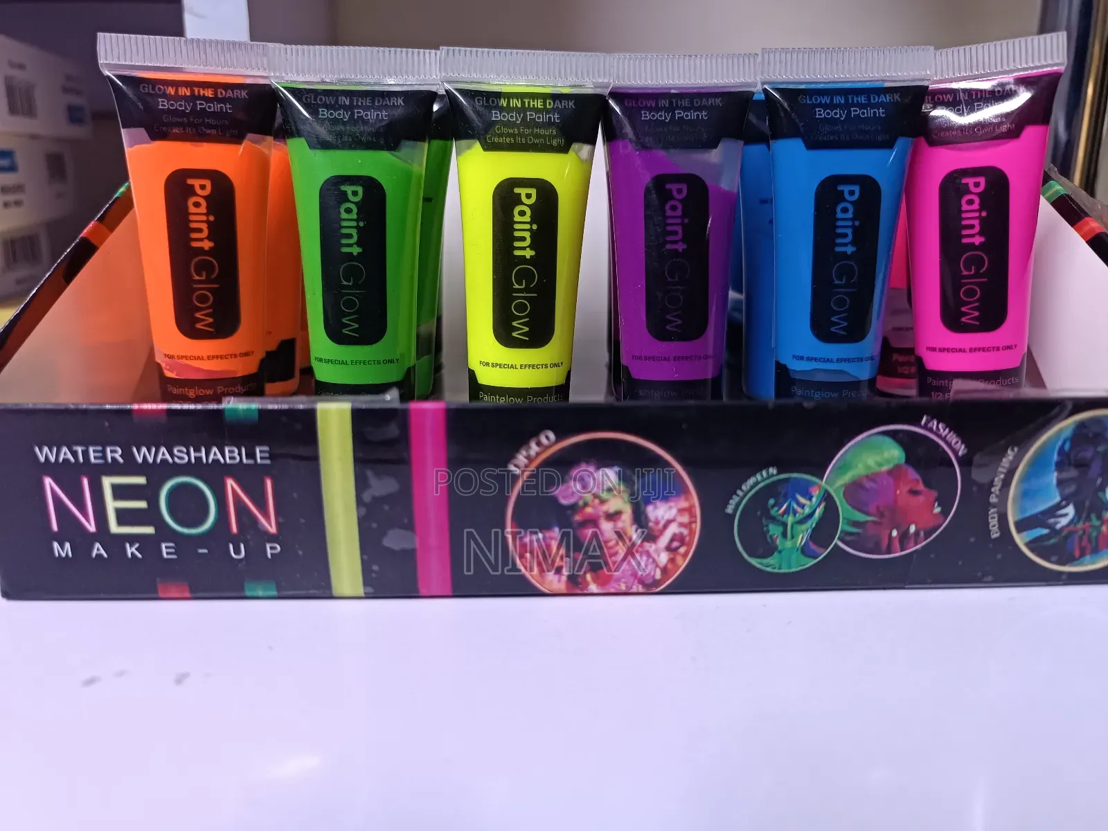 Paint Glow Face and Body Paint - 6pack