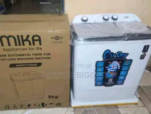 Mika 8kg Twin Tub Washing Machine