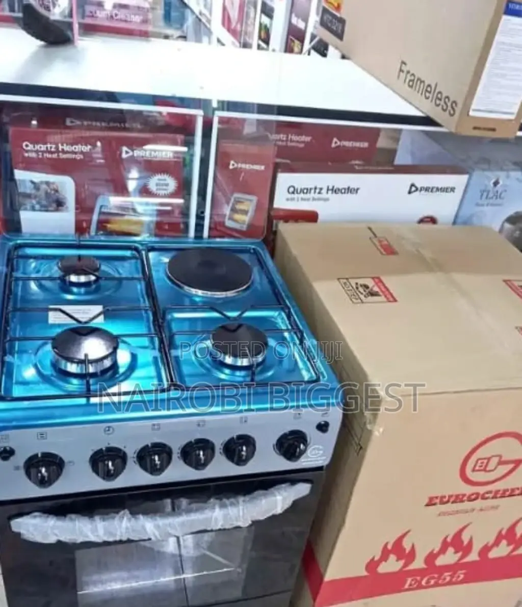 Excellent Eurochef 3+1 Standing Cooker